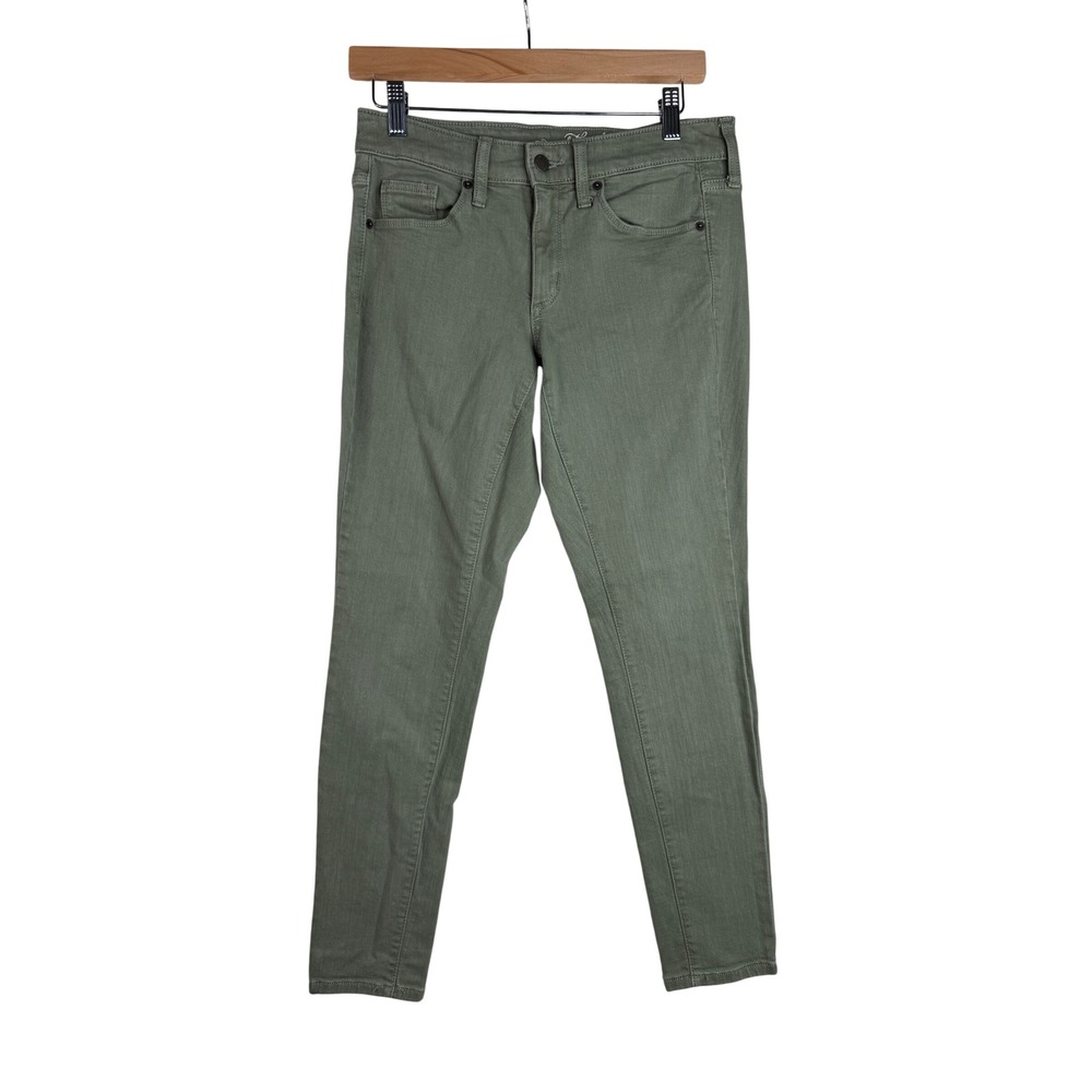 Universal Thread Mid Rise Skinny Pants size 4/27R Green